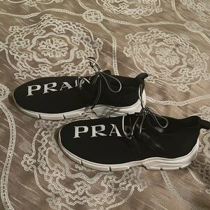 Like new Prada tennis shoes the real ones